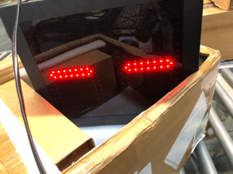 Photo 2 of YZ 35”x18”x3” Electronic Large Basketball Scoreboard, Shot Clock 14/24 Second Custom Time, Wall-Mounted Professional Digital Scoreboard with Buzzer, Countdown Timer Clock, Optional Tripod 24s(2 Pack)