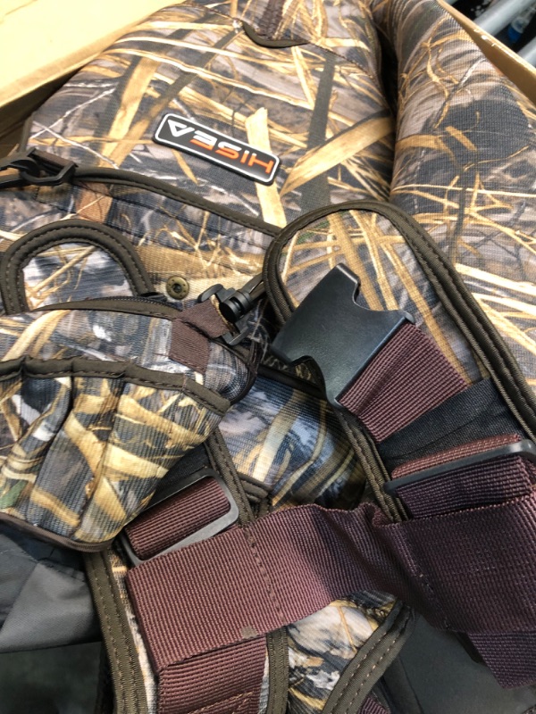 Photo 1 of HISEA Hunting Waders Camo Neoprene Chest Waders for Men and Women with 1600G Insulated Rubber Boots Durable & Warm Next Camo Evo(s) 12