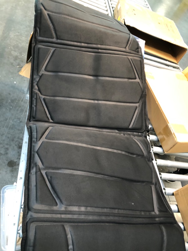 Photo 1 of FIVE S FS8831 Massage Mat, Massager with Heat, 10 Massage Nodes for Shoulders, Back, Lumbar, Thighs/Legs (Black)