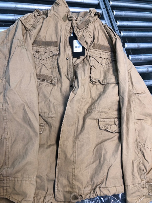Photo 1 of Brandit Men's M-65 Giant Jacket - Camel Camel X-Large