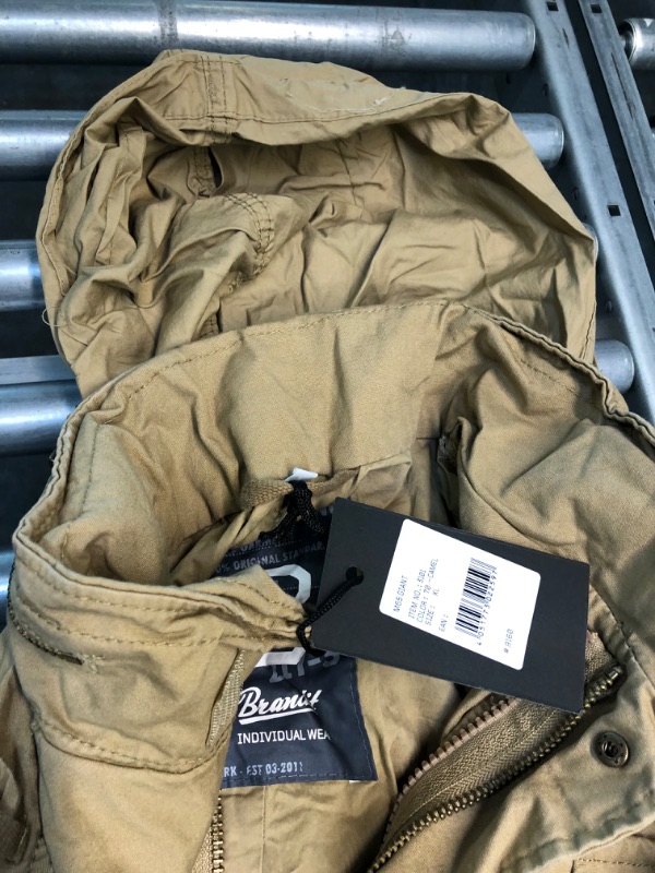Photo 1 of Brandit Men's M-65 Giant Jacket - Camel Camel X-Large