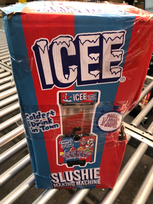 Photo 4 of iscream Genuine ICEE Brand Counter-Top Sized ICEE Slushie Maker - Spins Your Pre-Chilled Ingredients with Your Ice into ICEE Slushies!