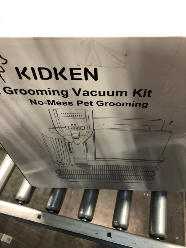 Photo 5 of Kidken P3 Pro Pet Grooming Vacuum Suction, Low Noise Dog Grooming Kit & Vacuum Suction 99% Pet Hair, 3.3L Large Dog Electric Clippers Vacuum with Pet Grooming Tools for Dogs Cats and Other Animals 3.3L Black