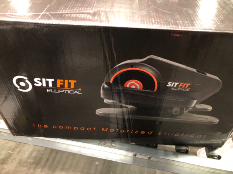 Photo 4 of SITFIT, Sit Down and Cycle! Powered Foot Pedal Exerciser for Seniors, Under Desk Elliptical Exercise Bike, Leg Exerciser While Sitting. Peddler Exerciser Mini Bike, Portable Rehabilitation Equipment.