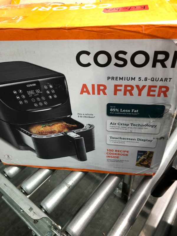 Photo 5 of Cosori Air Fryer,Max XL 5.8 Quart,1700-Watt Electric Hot Air Fryers Oven