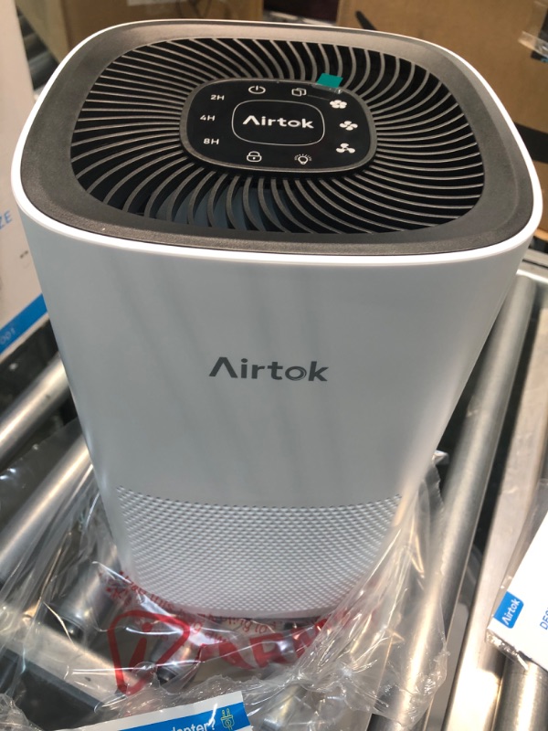 Photo 3 of AIRTOK Air Purifiers for Home Bedroom Large Room with H13 True HEPA Filter| 793 ft2 Coverage Max| Air Cleaner Filter for Wildfire Smoke Dander Odor| 99.9% Removal to 0.1mic| Ozone-Free, Night Light