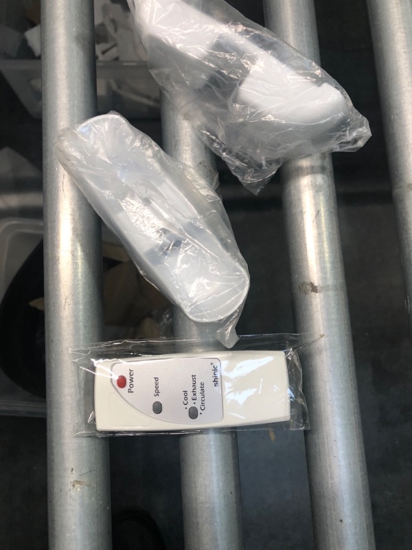 Photo 3 of Shinic 9 Inch Twin Window Fan with Remote, 3 Speeds, 3 Function, Reversible Quiet Air Flow, Kitchen Exhaust Fan with Additional Expandable Panel, 22.5"-37" Fit Household Window Fans for Bathroom