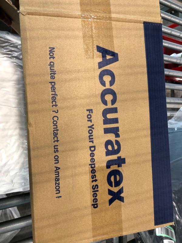 Photo 2 of ACCURATEX Premium Bed Pillows King Size Set of 2, Shredded Memory Foam Pillow Hybrid with Fluffy Down Alternative Fill Removable Cotton Cover, Adjustable Firm Pillow for Side,Back,Stomach Sleepers White King (Pack of 2)