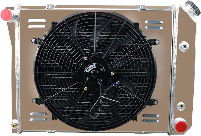 Photo 2 of RadySpeed 4-Row Radiator Shroud fan for Chevy Nova 68-74/ Chevelle 68-71/ Camaro 71-80