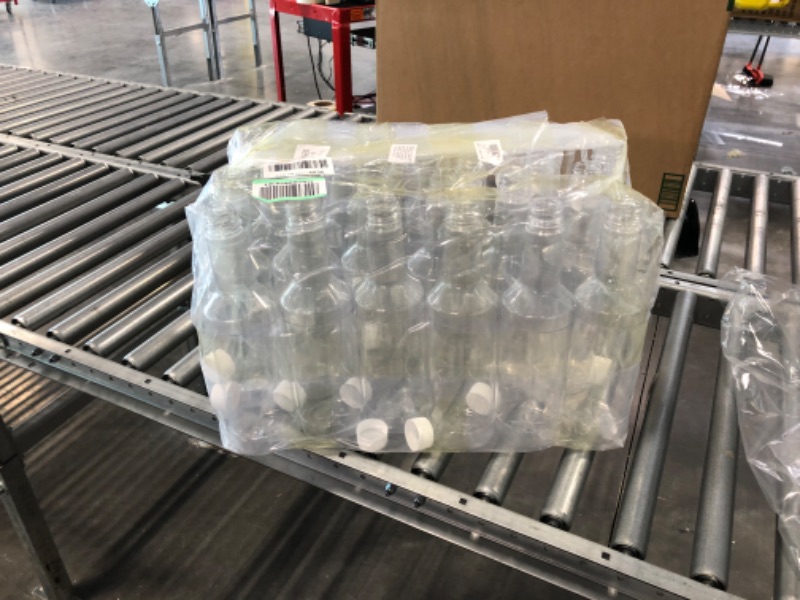 Photo 3 of 24 PACK PLASTIC BOTTLES WITH TOPS