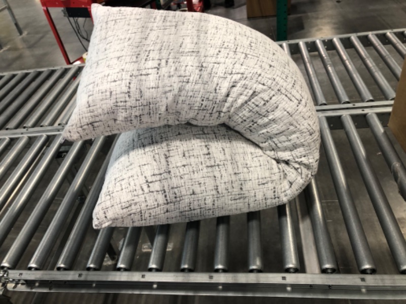 Photo 1 of Gray and White Body Pillow 44'' by 17"