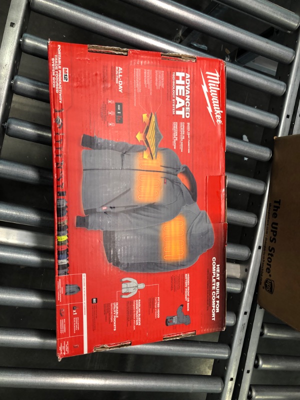 Photo 1 of Milwaukee Heated Hoodie KIT M12 12V Lithium-Ion (Extra Large, Gray) X-Large Gray