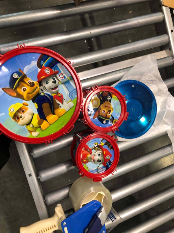 Photo 3 of What Kids Want Paw Patrol Drum Kit Set