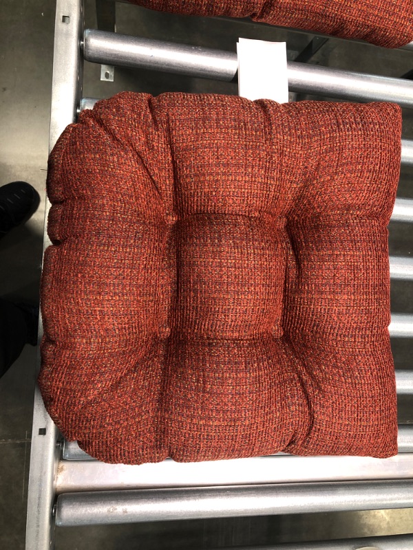 Photo 1 of BURGUNDY CHAIR CUSHIONS