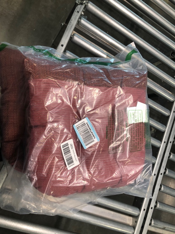 Photo 1 of BURGUNDY CHAIR CUSHIONS