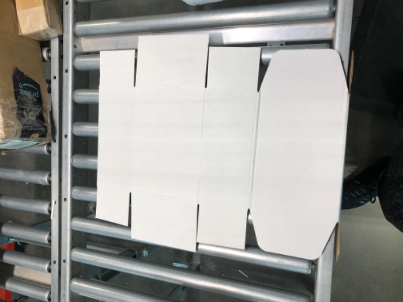 Photo 1 of HORLIMER 9x6x4 inches Shipping Boxes Set of 25, White Corrugated Cardboard Box Literature Mailer 9" x 6" x 4" 25 Pack