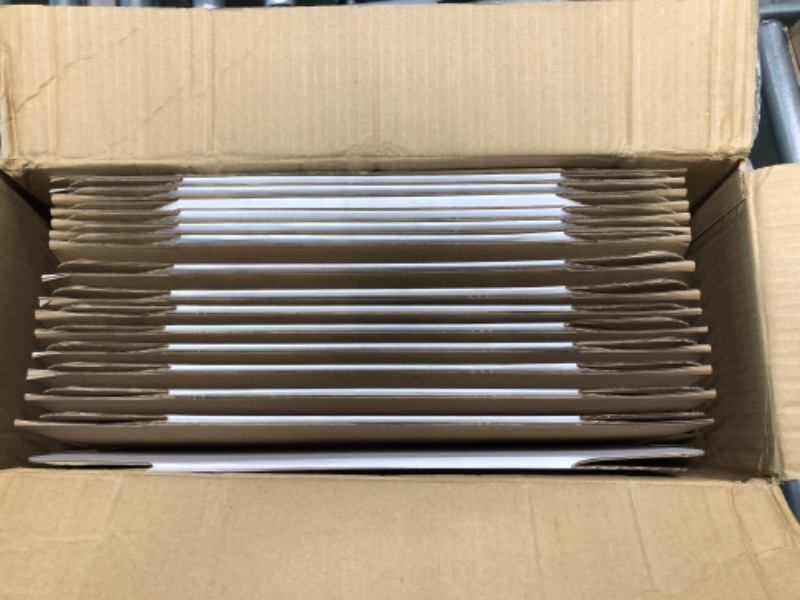Photo 1 of HORLIMER 9x6x4 inches Shipping Boxes Set of 25, White Corrugated Cardboard Box Literature Mailer 9" x 6" x 4" 25 Pack