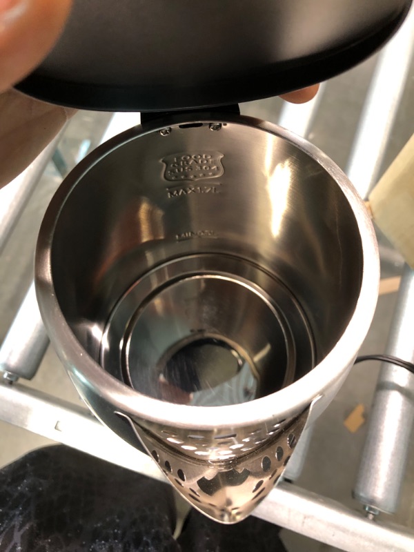 Photo 1 of Comfee 1.7L Stainless Steel Electric Tea Kettle, BPA-Free Hot Water Boiler, Cordless with LED Light, Auto Shut-Off and Boil-Dry Protection, 1500W Fast Boil