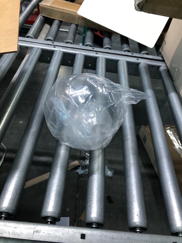 Photo 2 of 6 in. Clear Acrylic Globe - 3.25 in. Extruded Neck Opening - American 3202-50650