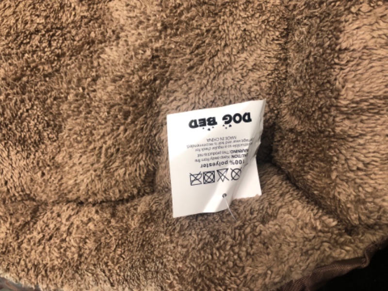 Photo 1 of LARGE DOG BED BROWN COLOR