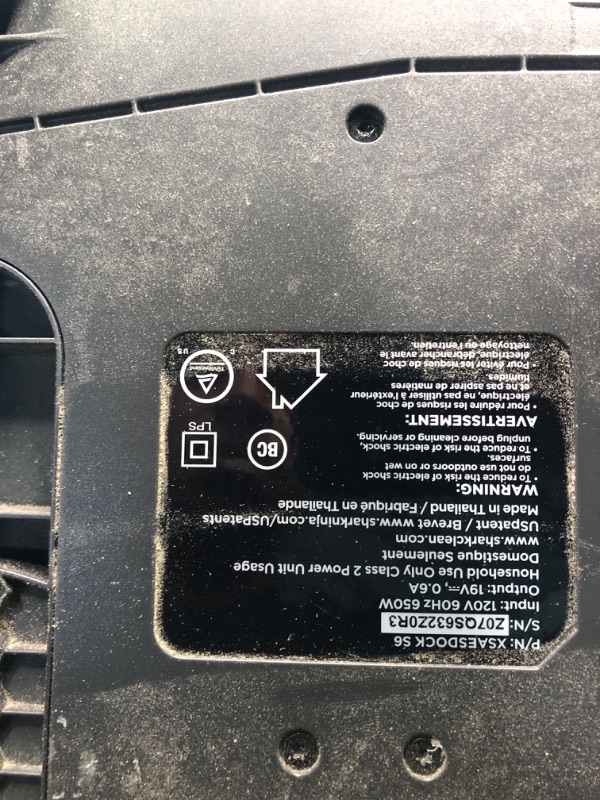 Photo 1 of Shark RV912S EZ Robot Vacuum with Self-Empty Base, Bagless, Row-by-Row Cleaning, Perfect for Pet Hair, Compatible with Alexa, Wi-Fi, Dark Gray
