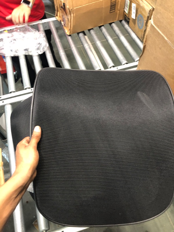 Photo 1 of Office Chair Primy Ergonomic Desk Chair with Adjustable Lumbar Support and Height, Swivel Breathable Desk Mesh Computer Chair with Flip up Armrests for Conference Room (Black) PR-934 Black