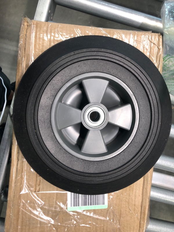 Photo 1 of 10 IN SOLID RUBBER WHEEL