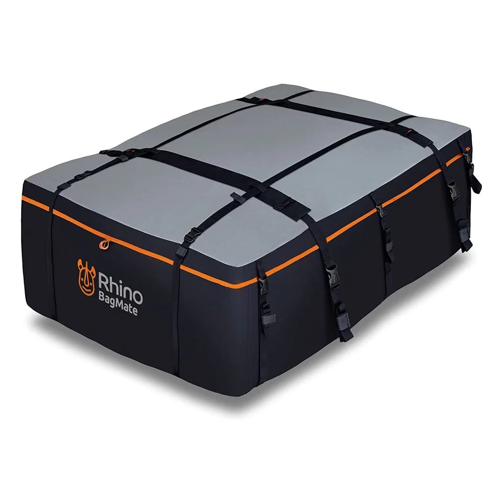 Photo 1 of Rhino BagMate 650L Military-Grade Waterproof Roof Bag Storage For Car Black
