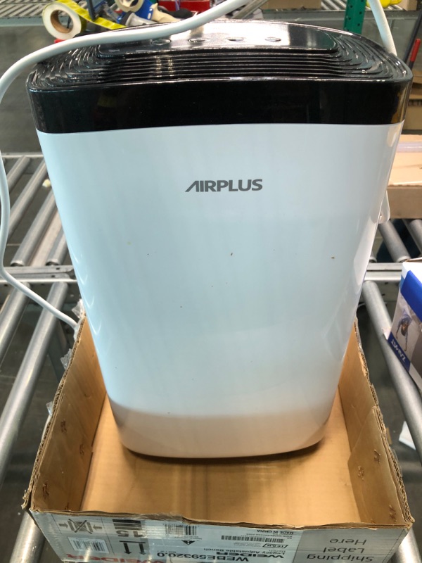 Photo 2 of AIRPLUS 1,500 Sq. Ft 30 Pints Dehumidifier for Home and Basements with Drain Hose(AP1907)
