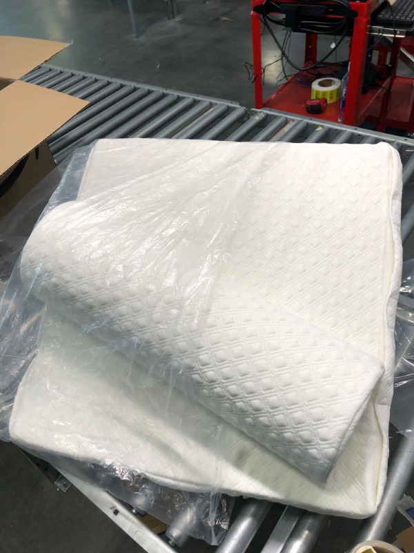 Photo 1 of Flexicomfort Memory Foam Wedge Pillow for Sleeping with Adjustable Head Support Cushion - Post Surgery Pillow - Folding Incline Cushion System for Legs - Washable Cover
