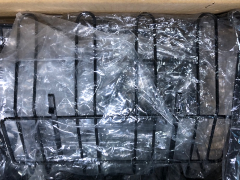 Photo 4 of MERRYBOX Over The Sink Dish Drying Rack (33.4"-41.3") Large Upgraded 2 Tier Length & Height Adjustable Stainless Steel Dishes Drainer for Kitchen Counter Space Saving Storage Organizer, Black 2 Tier - Adjustable Height & Length