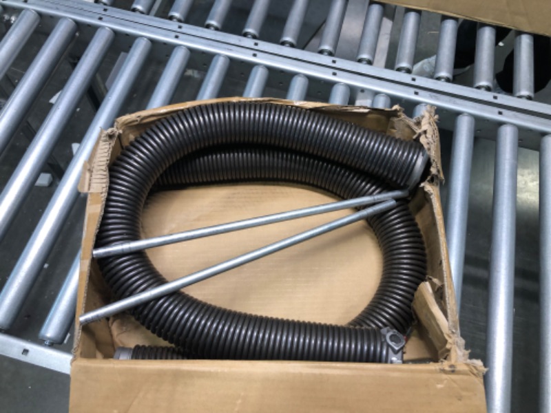 Photo 2 of Garage Door Torsion Springs 2'' (Pair) with Non-Slip Winding Bars, Coated Torsion Springs with a Minimum of 18,000 Cycles (0.250X2''X32'')