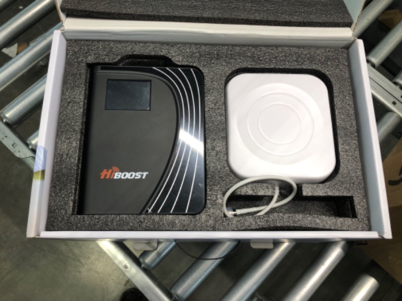 Photo 1 of Hiboost Home MultiRoom - Cell Phone Signal Booster | Boosts 4G LTE & 5G up to 6,000 sq ft for All U.S. Carriers - Verizon, AT&T, T-Mobile & More | Touch Screen Monitor with 2 Antennas| FCC Approved 4K Mate Pro