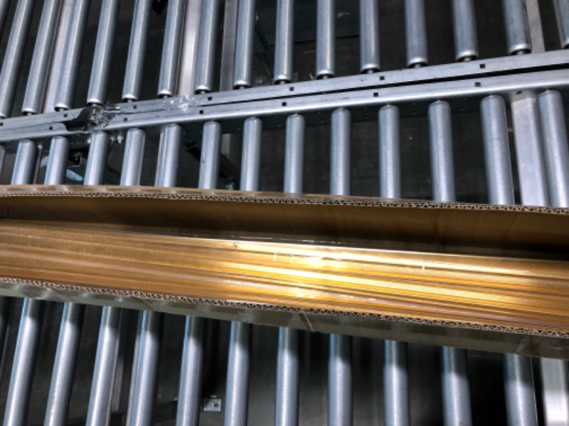 Photo 3 of 10 Pcs Aluminium Alloy T Molding Floor Transition Strip 48" Long Doorway Edge Trim for Wood,Tile,Vinyl,Laminate Floors Bridges The Gap (Gold, 1.3"(33mm) Wide) 1.3"(33mm) Wide Gold