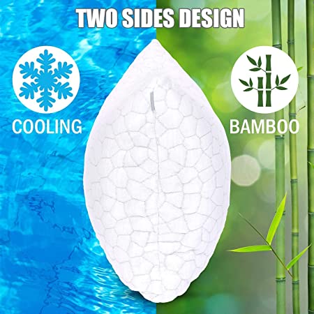 Photo 1 of Cooling Bed Pillows for Sleeping Shredded Memory Foam Pillows - Gel Pillow Firm yet Support Adjustable Bamboo Pillows for Side Stomach&Back Sleepers Washable Removable Cover Standard Size