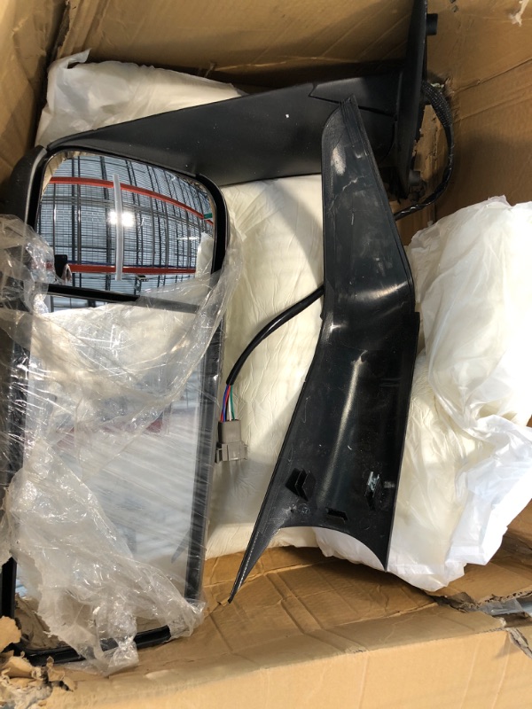 Photo 2 of Freightliner Cascadia Door Mirrors for 2018-2021 , Power & Heated, Right Passenger Side, Chrome