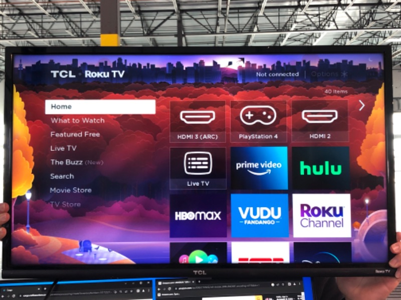 Photo 3 of Tcl - 32" Class 3-Series Led Full Hd Smart Roku Tv