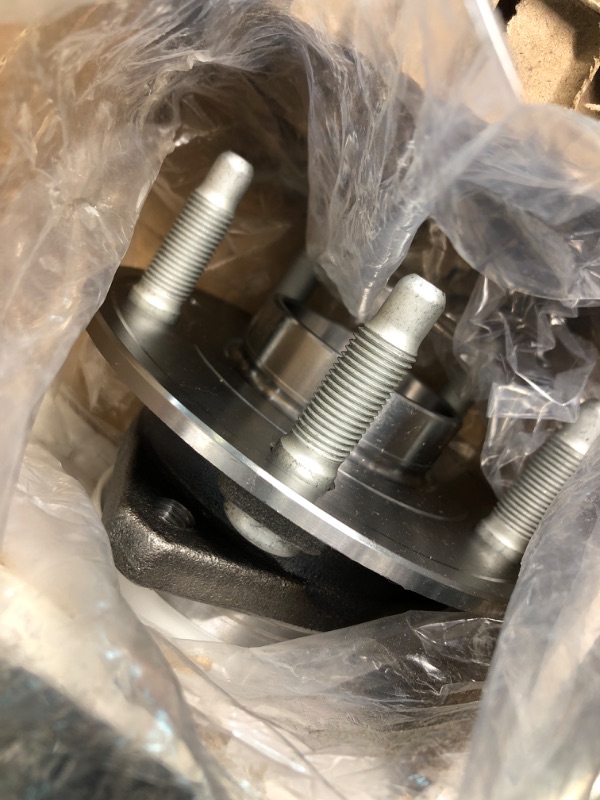 Photo 1 of Autoround 513288 Front or Rear Wheel Bearing and Hub Assembly Compatible with Chevy Malibu/Impala/Equinox, GMC Terrain, Cadillac CTS/XTS, Buick Regal/Lacrosse, Saab 9-5, 5 Lugs w/ABS