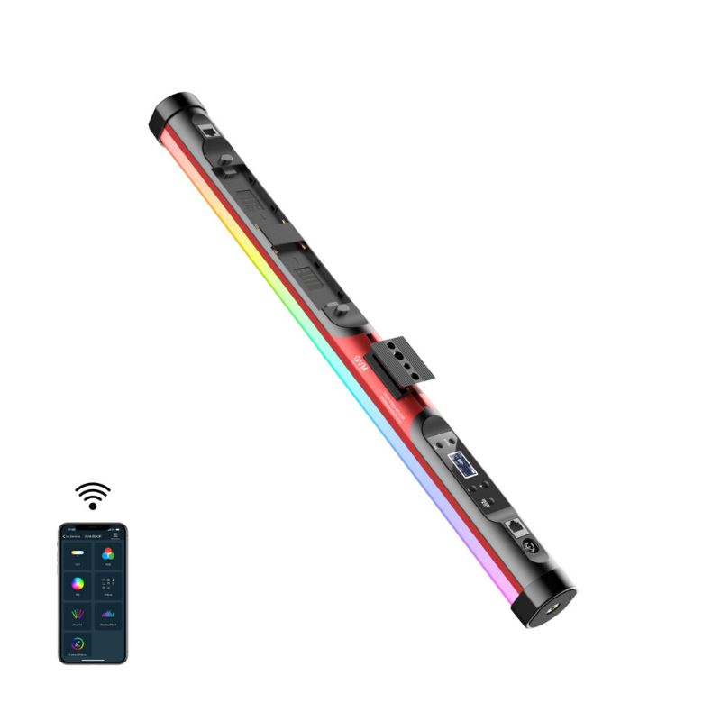 Photo 1 of GVM BD25R RGB & Bi-color Colorful stick Tube Light