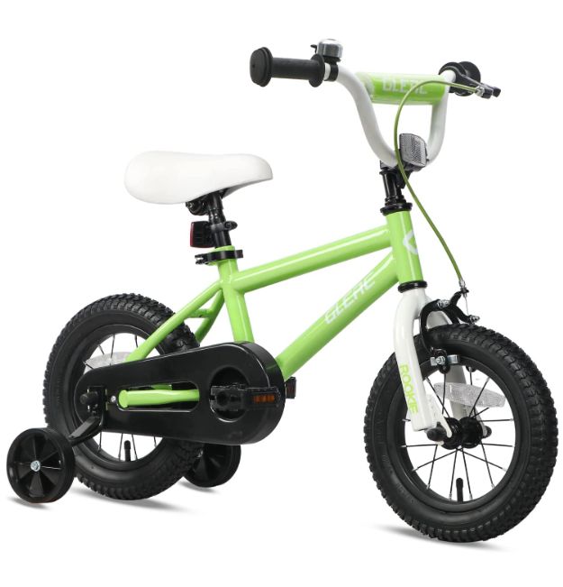 Photo 1 of Glerc Toddler and Kids Bike, 12-18-Inch Wheels with Training Wheels, Boys and Girls Ages 2-9 Years Old