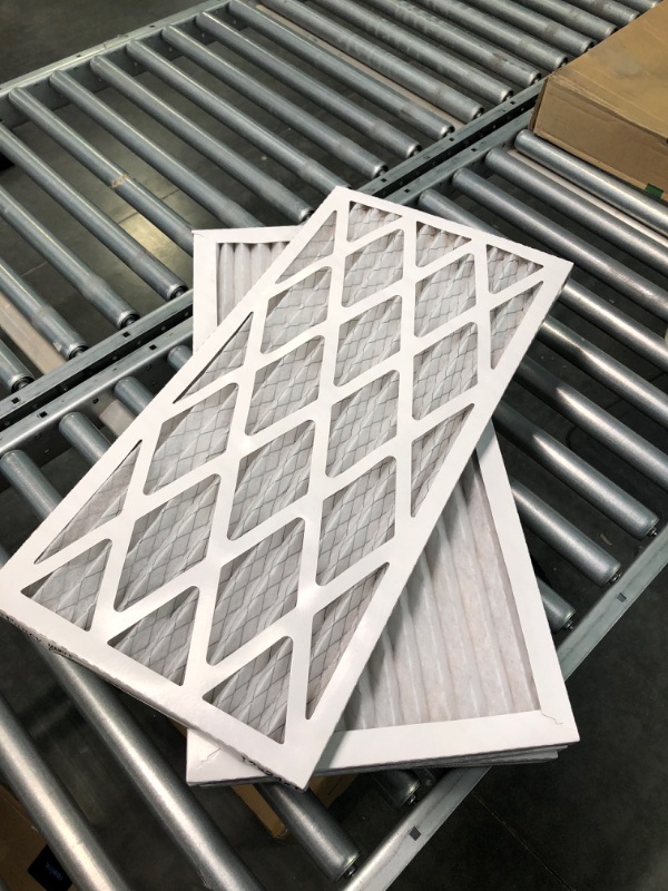 Photo 1 of LotFancy 12x24x1 Air Filters, 6 Pack, MERV 8 Pleated AC Furnace Filters, MPR 600, Air Conditioner HVAC Filter Replacement Box 1 Count (Pack of 6) 12 x 24 x 1(MERV 8)