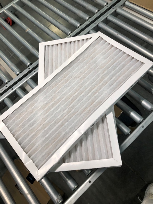 Photo 1 of LotFancy 12x24x1 Air Filters, 6 Pack, MERV 8 Pleated AC Furnace Filters, MPR 600, Air Conditioner HVAC Filter Replacement Box 1 Count (Pack of 6) 12 x 24 x 1(MERV 8)