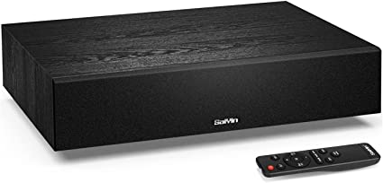 Photo 1 of Saiyin Sound Bars for TV, 2.1 CH PC Sound Bars with Built-in Subwoofer, Deep Bass Soundbar with Bluetooth, Home Audio Surround Sound Base for Home Theater/PC Gaming, Remote Control AUX/RCA/Opt/Coax
