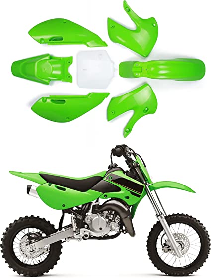 Photo 1 of ABS KLX110 Plastic Fairing Kit - Motorcycle Fender Fairing Body Work Kit Set For KLX-110 KLX110 2002-2013 KX-65 KX65 2000-2013 DRZ-110 DRZ110 2003-2005 Dirt Pit Bike
