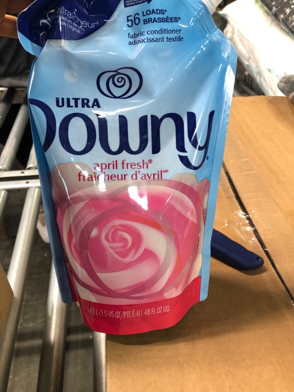 Photo 3 of Downy Ultra Laundry Fabric Softener Liquid, April Fresh Scent, 168 Total Loads (Pack of 3)
