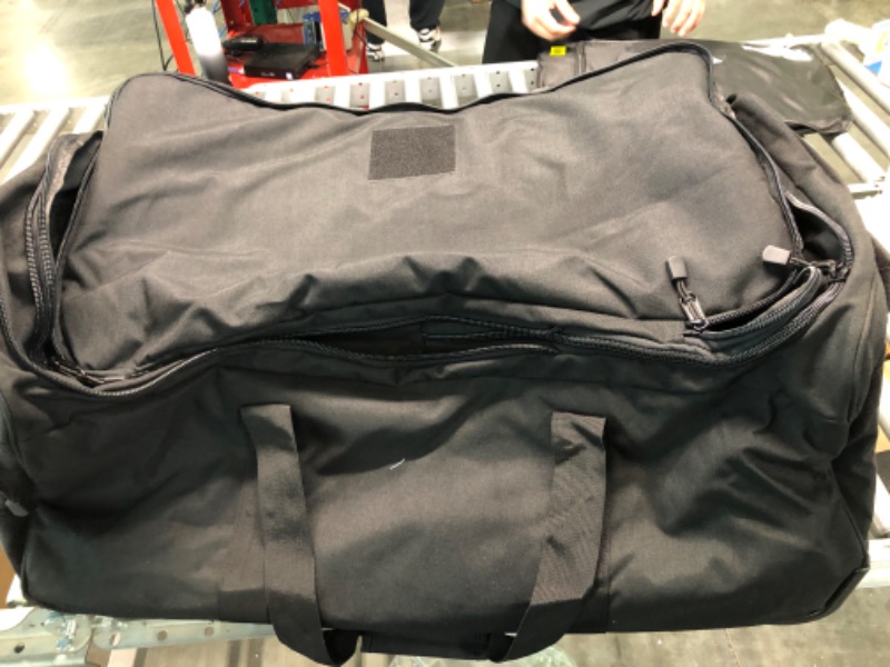 Photo 1 of BLACK LARGE ROLLING DUFFLE BAG