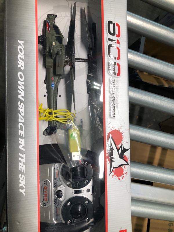 Photo 2 of POCO DIVO Apache AH-64 Helicopter RC Flight Infrared 3CH AH64 S109 Gyro Military Aircraft Model S109G1017223480
