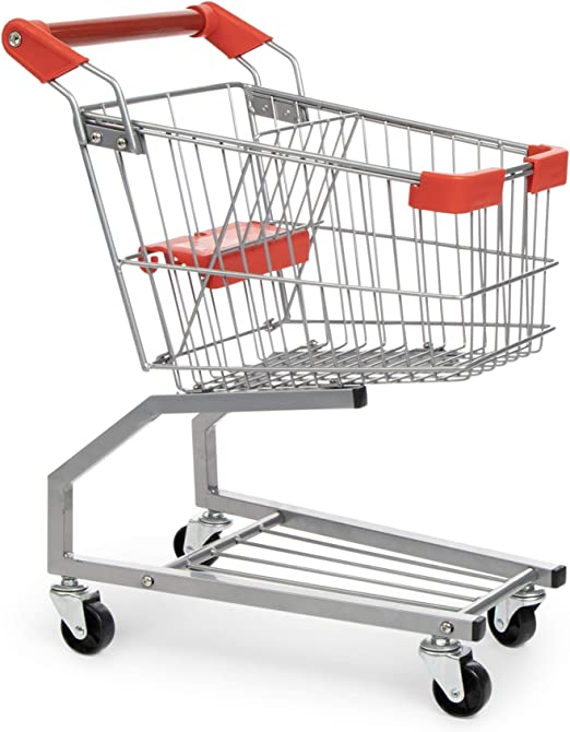Photo 1 of Milliard Toy Shopping Cart for Kids, Toddler Shopping Cart Toy

