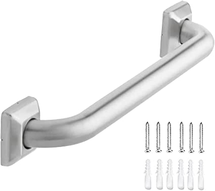 Photo 1 of Bathroom Grab Bars Stainless Steel Handrail ADA Compliant 500lbs bathtubs and Showers Toilet Handle Safety for Handicap, Elderly, Disabled, Injury (18 inches)
