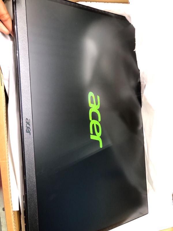 Photo 2 of Acer 21.5 Inch Full HD (1920 x 1080) IPS Ultra-Thin Zero Frame Computer Monitor (HDMI & VGA Port), SB220Q bi